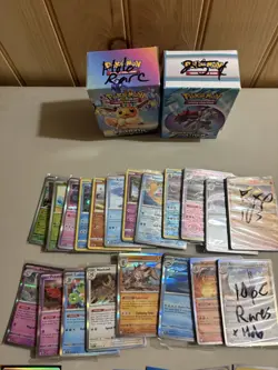 Pokemon ALL HOLO/RARE Card Lot + Vintage Binder - Image 2