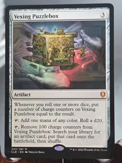 Vexing Puzzlebox Commander Legends: Battle for Baldur's Gate MTG Regular NM - Image 1