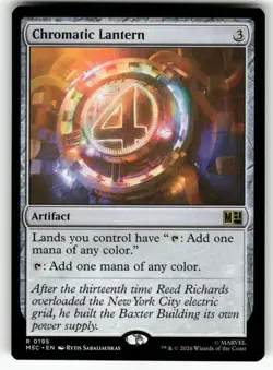 Chromatic Lantern 195 Marvel Super Heroes Magic: The Gathering NM M-07 - Image 1