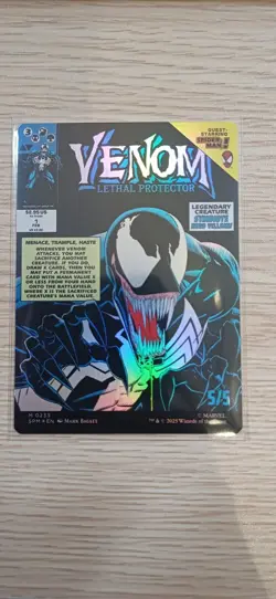 Eddie Brock Venom | Foil | Borderless | MTG | SPM | Near Mint | English EN - Image 1