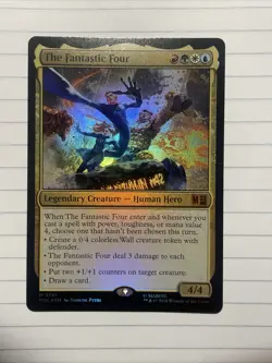 The Fantastic Four Commander: Marvel Super Heroes Foil - Image 1