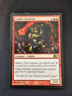 Goblin Chieftain 138/249 - M12 - Magic: The Gathering - (LP) - Image 1