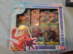 Bandai One Piece Trading Card Game Illustration Box Vol 3 + 4 SEALED IN HAND SDS - Image 3