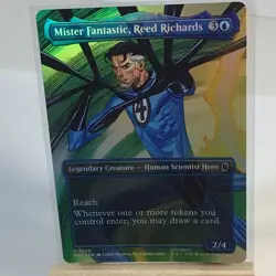 Mister Fantastic, Reed Richards (Borderless) Marvel Super Heroes Foil - Image 1