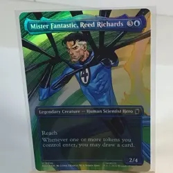 Mister Fantastic, Reed Richards (Borderless) Marvel Super Heroes Foil - Image 2