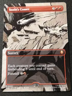 Sozin's Comet - Showcase - TLA - MTG - EN - NM - 0309 - Image 1