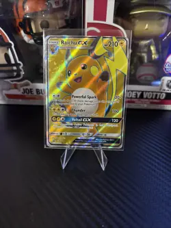 Pokemon Card TCG - Raichu GX SM90 Full Art - Sun & Moon Promo - Near Mint - Image 1