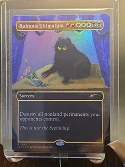 Ruinous Ultimatum (2689) Secret Lair Drop MTG Foil Near Mint - Image 3