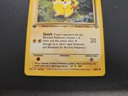Pikachu - Jungle (1999) - 60/64 - 1st Edition - Vintage WOTC Pokemon Card LP - Image 2