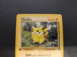 Pikachu - Jungle (1999) - 60/64 - 1st Edition - Vintage WOTC Pokemon Card LP - Image 3