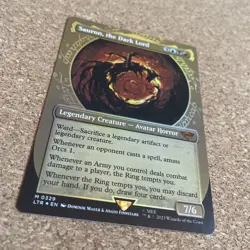 Showcase FOIL MTG Magic The Gathering Sauron The Dark Lord LOTR M0329 NM 329 - Image 2
