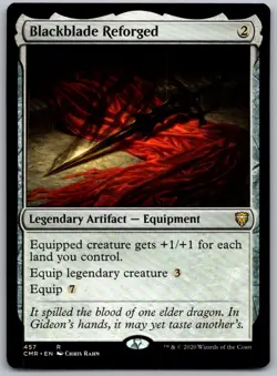 Blackblade Reforged 457 Rare Commander Legends Magic: The Gathering Near Mint - Image 1