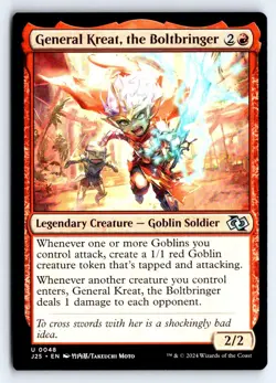 General Kreat, the Boltbringer (Anime) 48 Foundations Jumpstart Magic NM - Image 1