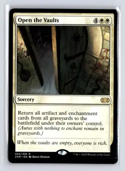 Open the Vaults 24 Regular Rare Double Masters Magic: The Gathering LP - Image 1