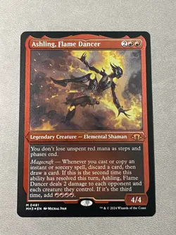 Ashling, Flame Dancer Etched FOIL #481 MH3 Modern Horizons 3 MTG NM - Image 1