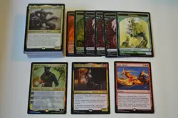 MTG CCG NATURE'S VENGEANCE Commander 2018 Complete Deck NM Near Mint - Image 1