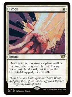 1x MTG Erode - Strixhaven Rare! NM Mint! - Image 1