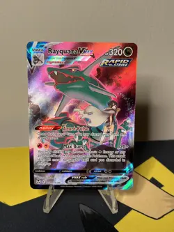 Rayquaza Vmax Tg20/Tg30 Silver Tempest Set Trainer Gallery Pokemon Card - Image 1