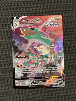 Rayquaza Vmax Tg20/Tg30 Silver Tempest Set Trainer Gallery Pokemon Card - Image 3