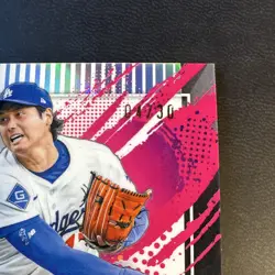 2026 Topps Finest Shohei Ohtani #250 RARE white refractor serial #🔥🔥04/30🔥🔥 - Image 5