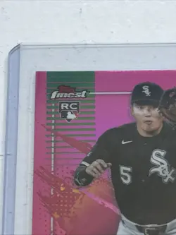 2026 Topps Finest Munetaka Murakami Rare Pink /250 RC SP White Sox - Image 5