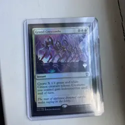 1 x Grand Crescendo Foil - Promo - NM-Mint - MTG - Image 1