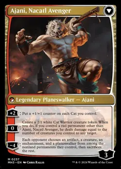 Ajani, Nacatl Pariah [MH3 - 237] NM Foil - Image 2