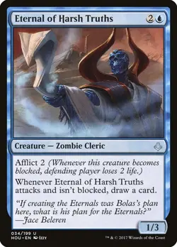 [MTG] Eternal of Harsh Truths (034) (HOU) LP-HP - Image 1