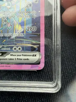 pokemon prismatic evolutions vaporeon ex 149/131 special illustration rare - Image 4