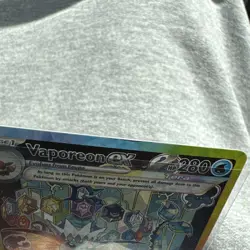 Pokemon Vaporeon EX Special Illustration Rare 149/131 Prismatic Evolutions LP - Image 4