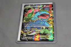Pokemon TCG: Venusaur EX XY123 Full Art XY Black Star Promo Holo lightly played - Image 1