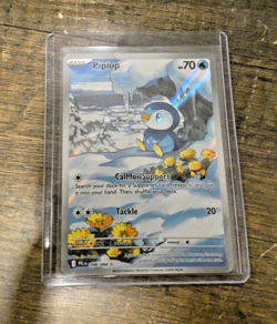 Piplup 2025 Pokemon Phantasmal Flames #098/094 Illustration Rare - Image 1