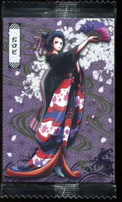 Nico Robin No. 6 One Piece Wafer Bandai Japanese Card - Image 1