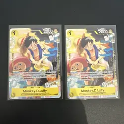 2x Monkey.D.Luffy (Welcome Pack 2026 Vol.1) OP10-111 One Piece Promotion Cards - Image 1