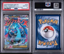 Pokemon PSA 10 Mega Charizard X ex 023 Ultra-Premium Collection Gem Mint - Image 3