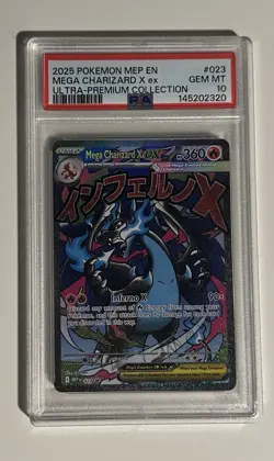 Pokemon PSA 10 Mega Charizard X ex 023 Ultra-Premium Collection Gem Mint - Image 4