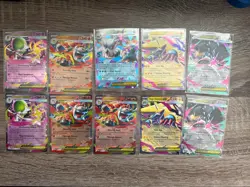 Pokemon Mega Evolution EX Lot NM 10 Cards - Image 1