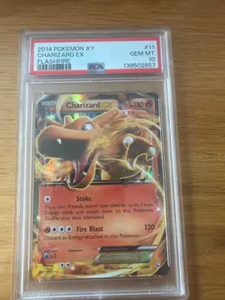 Pokemon Card - PSA 10 Charizard EX 12/106 - XY Flashfire - GEM MT - PSA10 - Image 1