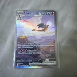 Pokemon TCG Charizard EX 199/165 Sir Pokemon 151 Scarlet Violet Near mint/ Mint - Image 1