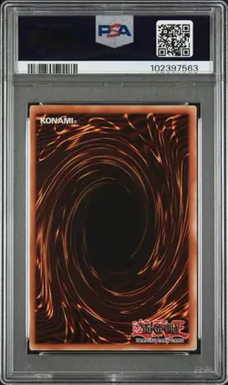Yu-Gi-Oh! Harpie's Feather Duster 2003 SDD-003 Unlimited Secret Rare PSA 9 - Image 2