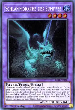 Yu Gi Oh! Schlammdrache des Sumpfes RA01-DE028 Ultra Rare - Image 1