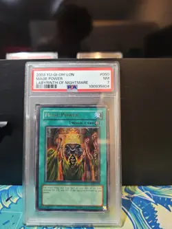 2003 Yu-Gi-Oh Labyrinth of Nightmare Mage Power #LON-050 - Image 1