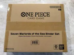INHAND One Piece Card Game Seven Warlords Of The Sea Binder Set - English SEALED - Image 1