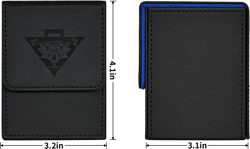 Card Deck Box for MTG Yugioh TCG, Card Storage Box with Dividers Holds 100+ Slee - Image 2