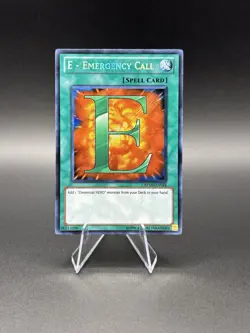Yugioh NM E - Emergency Call RYMP-EN024 Ra Yellow Mega Pack Unlimited - Image 1