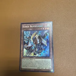 YUGIOH CORI-EN011 Surge Blitzclique Secret Rare 1ST EDITION - Image 1