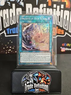 RA05-EN067 Branded in High Spirits Platinum Secret Rare 1st Ed YuGiOh - Image 1