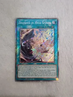 RA05-EN067 Branded in High Spirits Platinum Secret Rare 1st Ed YuGiOh - Image 1