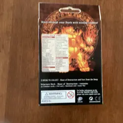 1996 Yugioh Structure Deck 1st Edition Box- Blaze Of Destruction! - Image 2