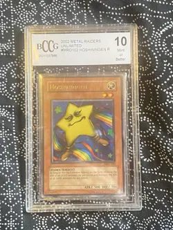 Yu-Gi-Oh! #MRD102 Hoshiningen 2002 Metal Raiders Unlimited Rare BCCG Graded 10 M - Image 1